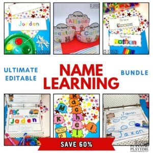 Ultimate EDITABLE Name Learning Bundle