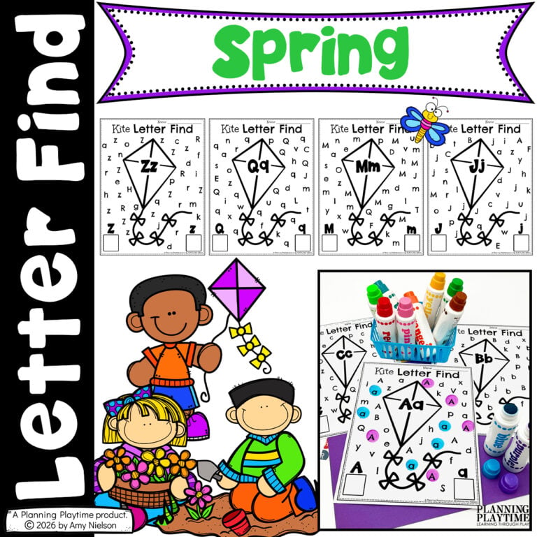 Letter Find for Spring |Letter Recognition