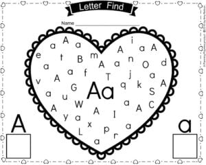 A - Valentine Letter Find