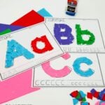 Fine Motor Alphabet Craft