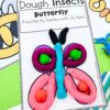 Playdough Activity Mats for Spring Bug Theme