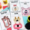 Farm Playdough Activity Mats for Preschool & Kindergarten