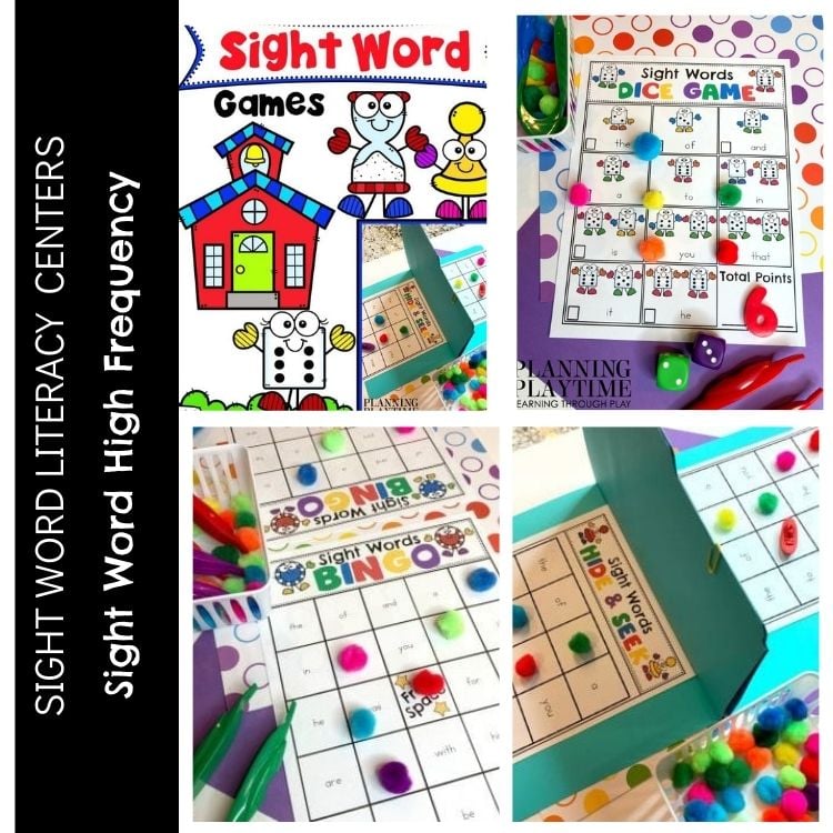 Sight Word Games Pack