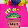 Spring Editable Name Craft for Preschool & Kindergarten