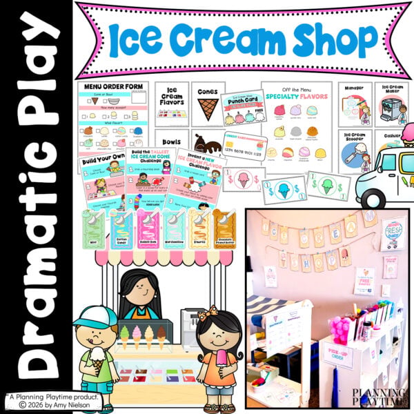 Ice Cream Shop Dramatic Play