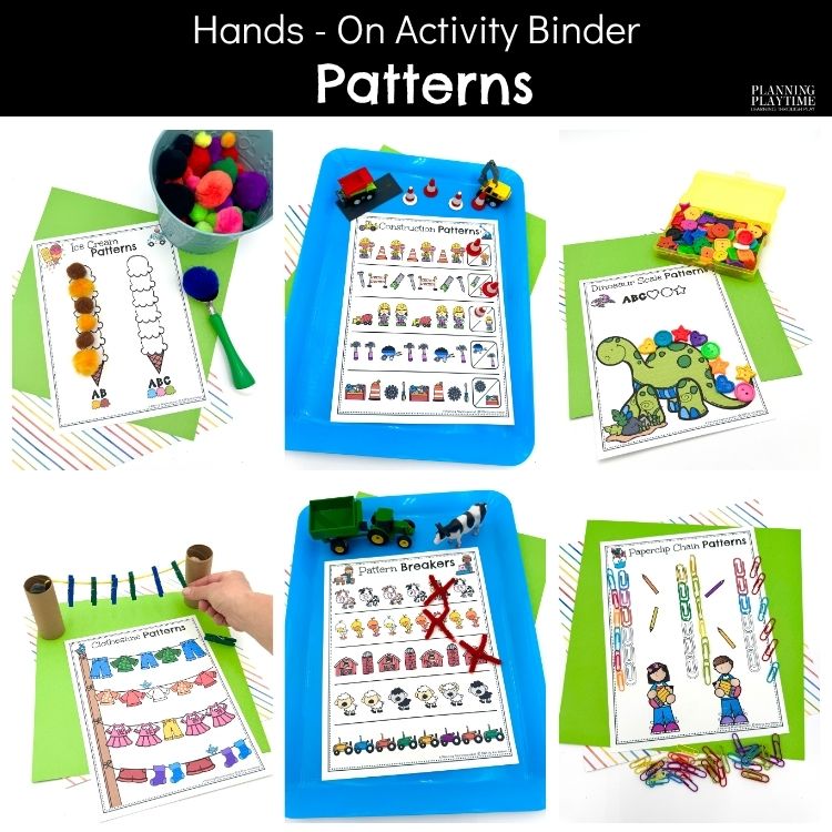 Pattern Activities Binder