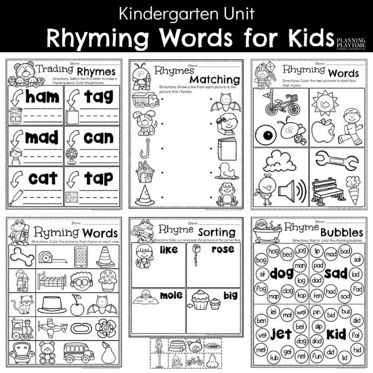 Rhyming Activities for Kids (2)