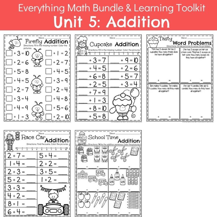 Addition Activities & Centers (4)