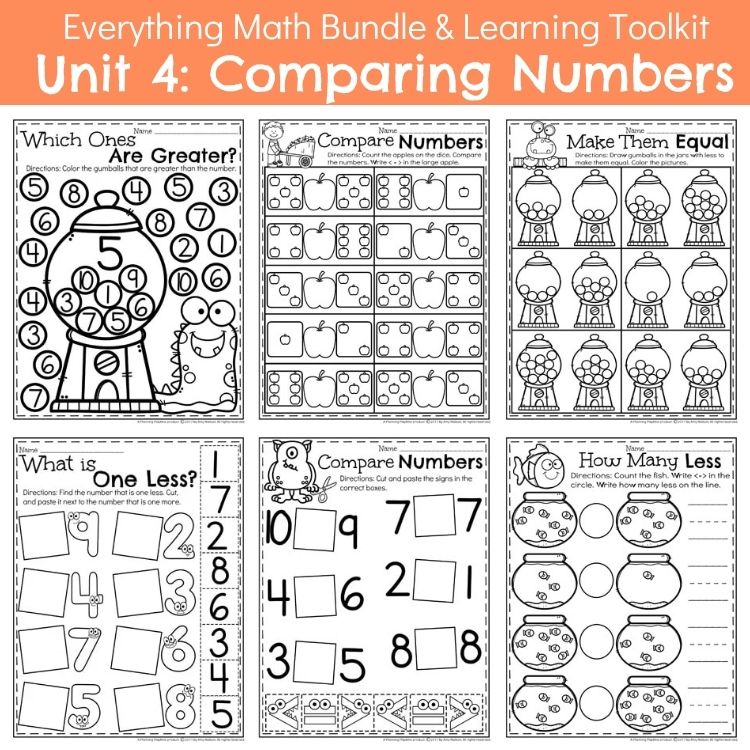 Comparing Numbers Centers (3)