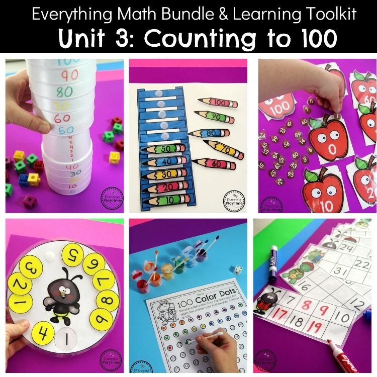 Counting to 100 Games and Centers