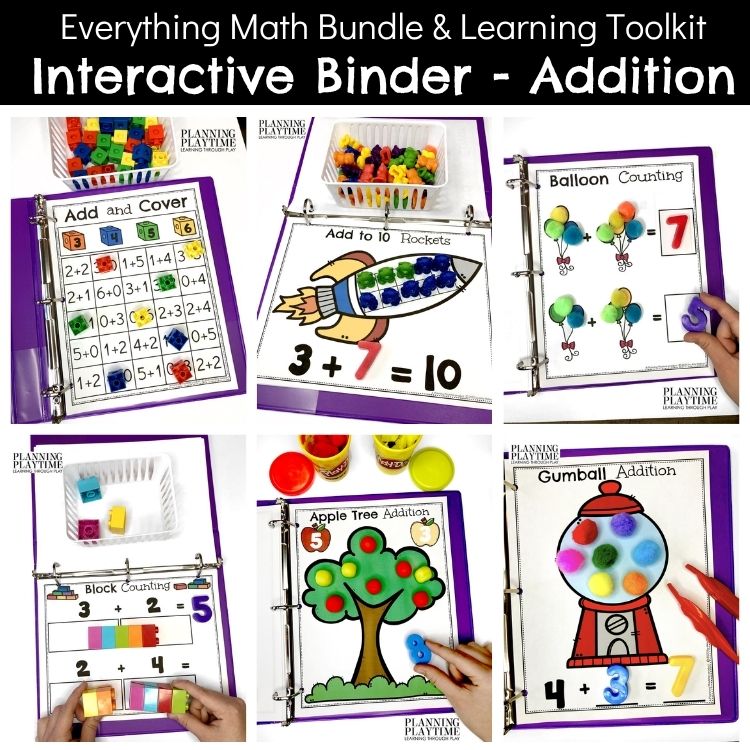 Interactive Addition Binder