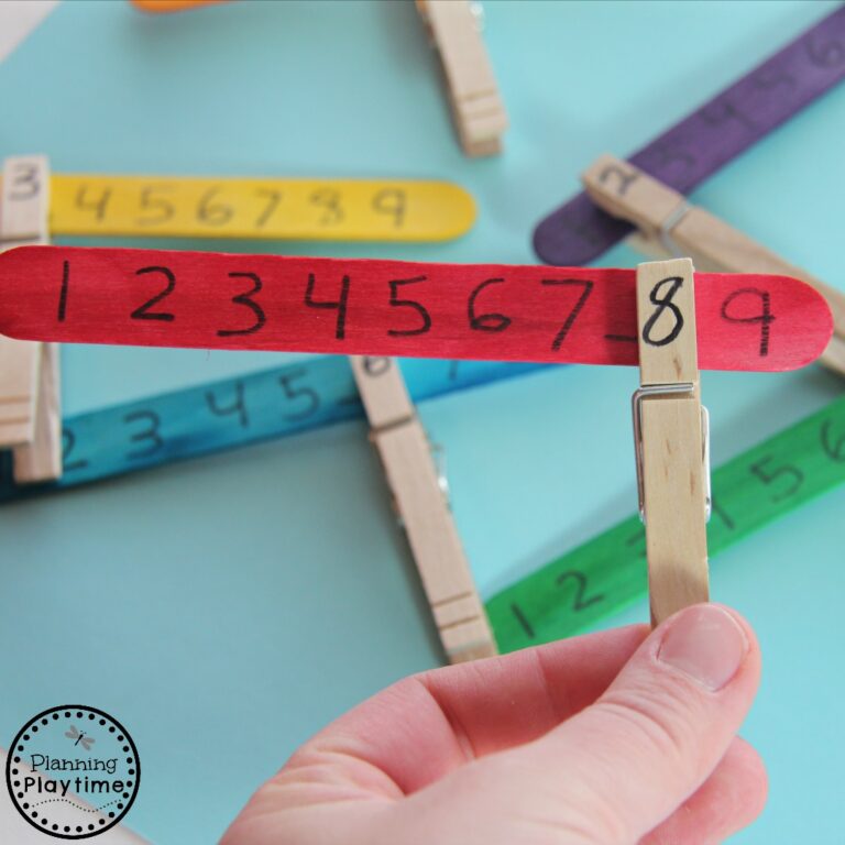 Missing Number Math Activity for Kids