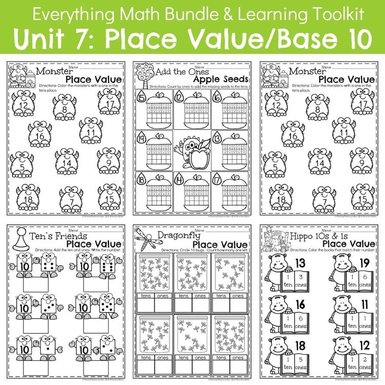 Place Value Kindergarten Math (3)