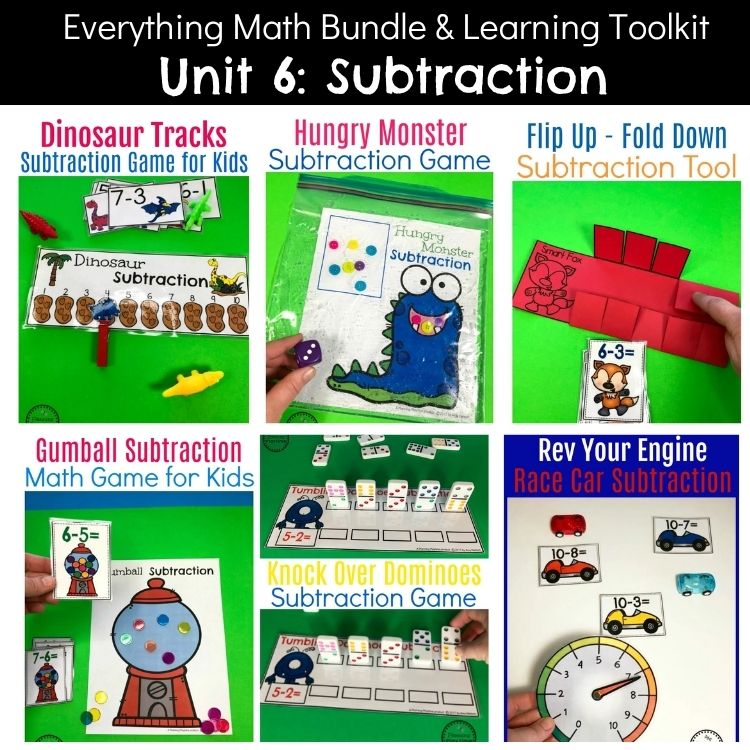 Subtraction Activities & Games (2)