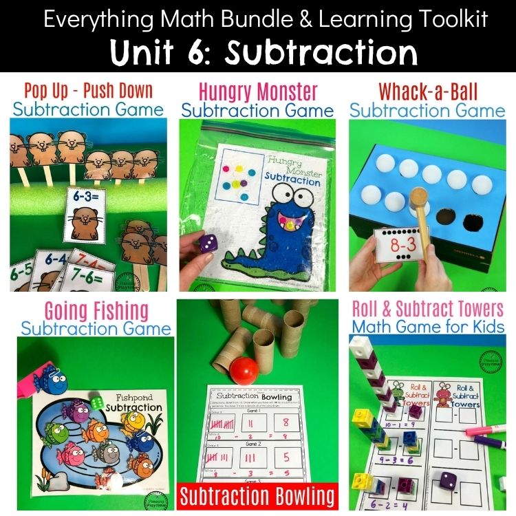 Subtraction Activities & Games