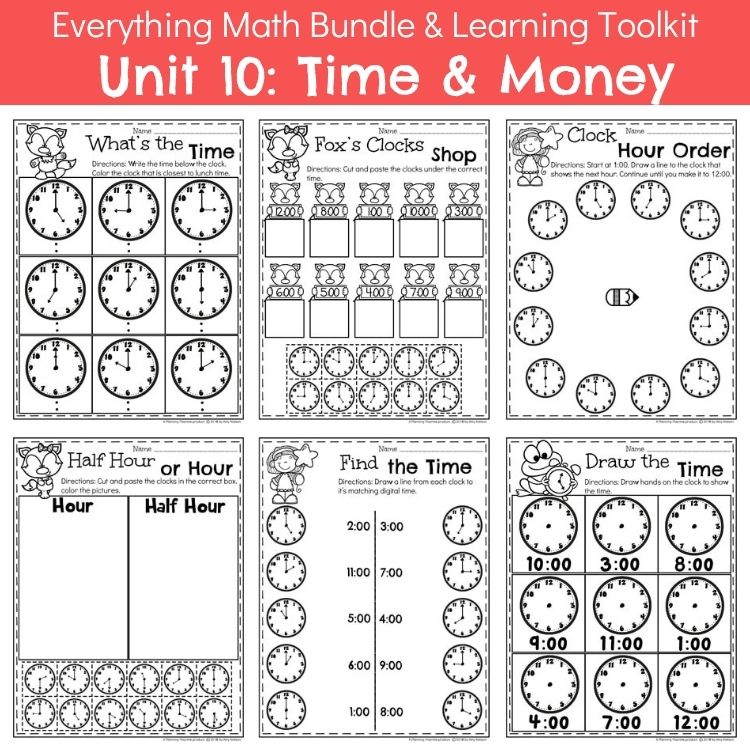 Time & Money Centers (4)