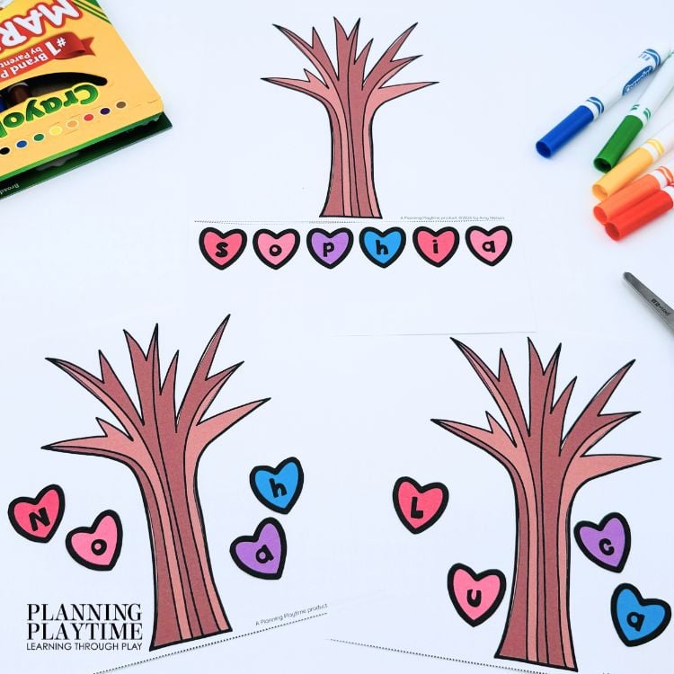 February - Valentine Love Tree (2)
