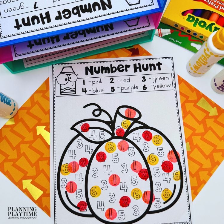 Number Hunt - Pumpkin (2)