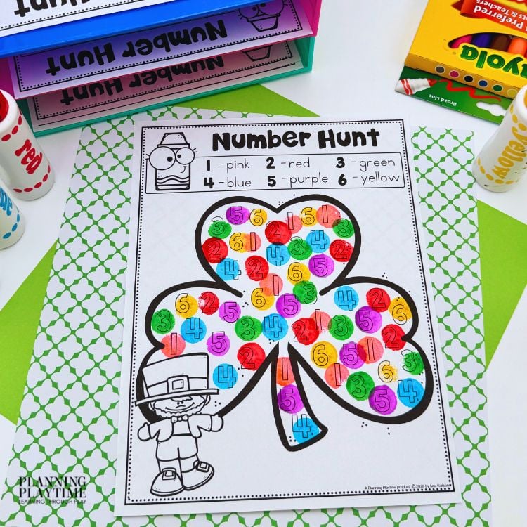 Number Hunt - Shamrock (2)