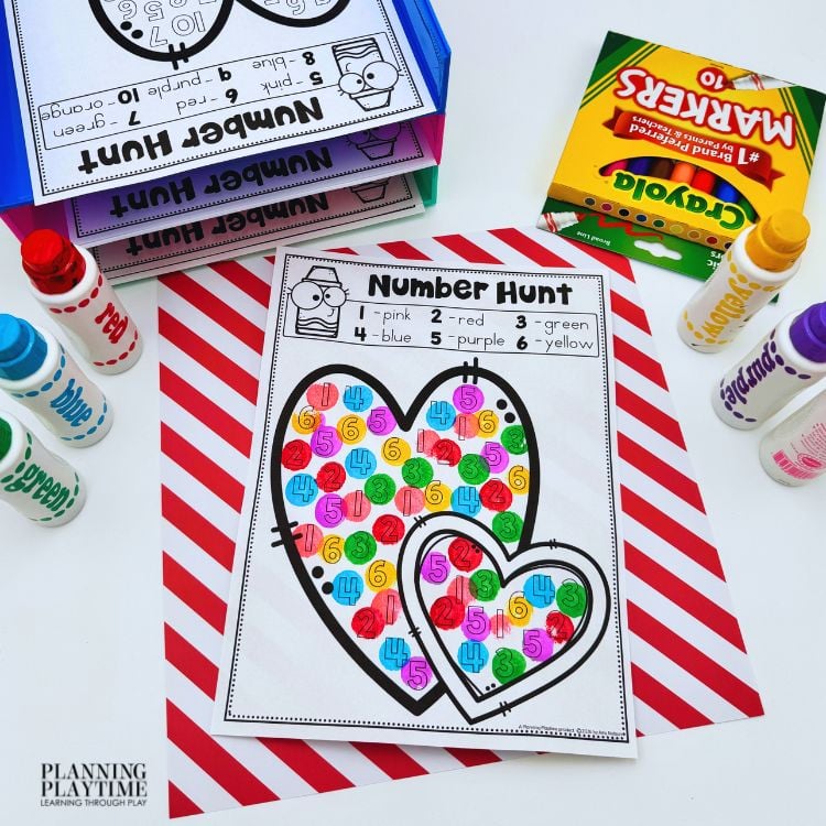 Number Hunt - Valentine (3)
