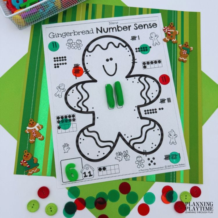 Number Sense - Gingerbread