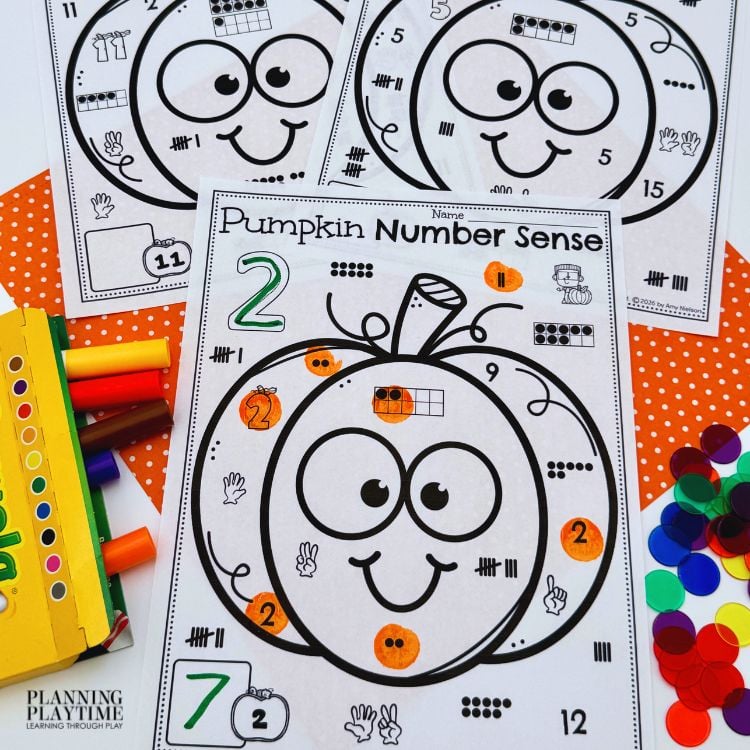 Number Sense - Pumpkin