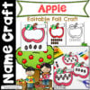Editable Apple Name Craft