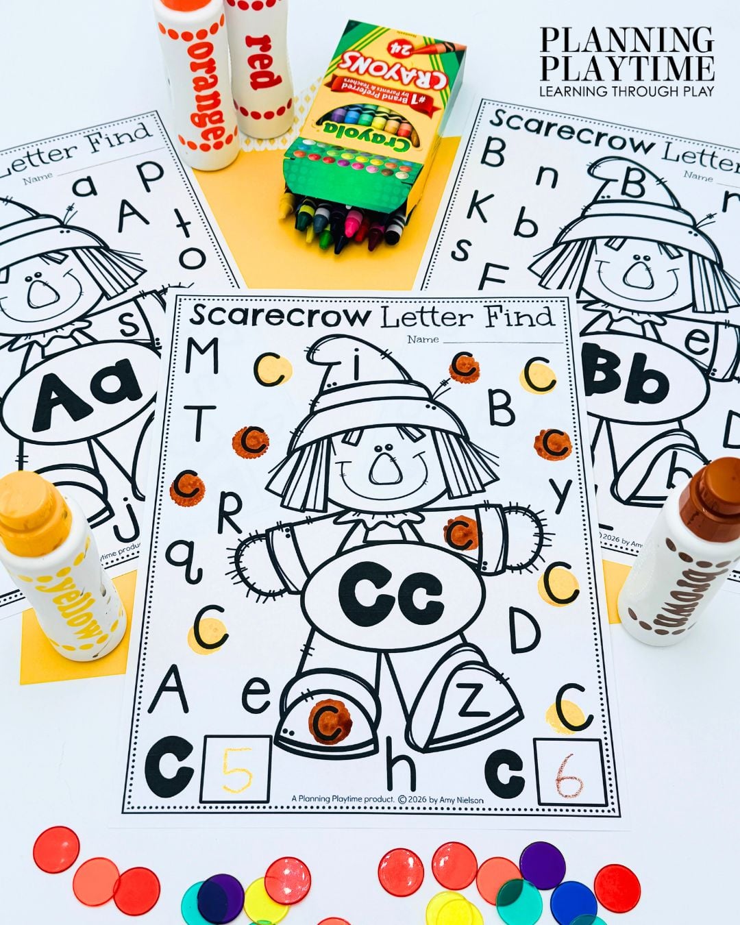 Scarecrow Letter Find