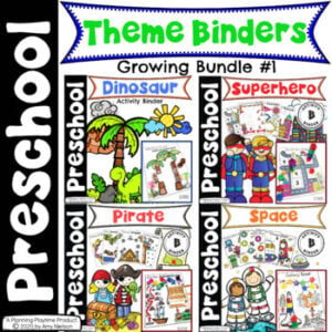 Preschool Activities and Centers - Bundle #1