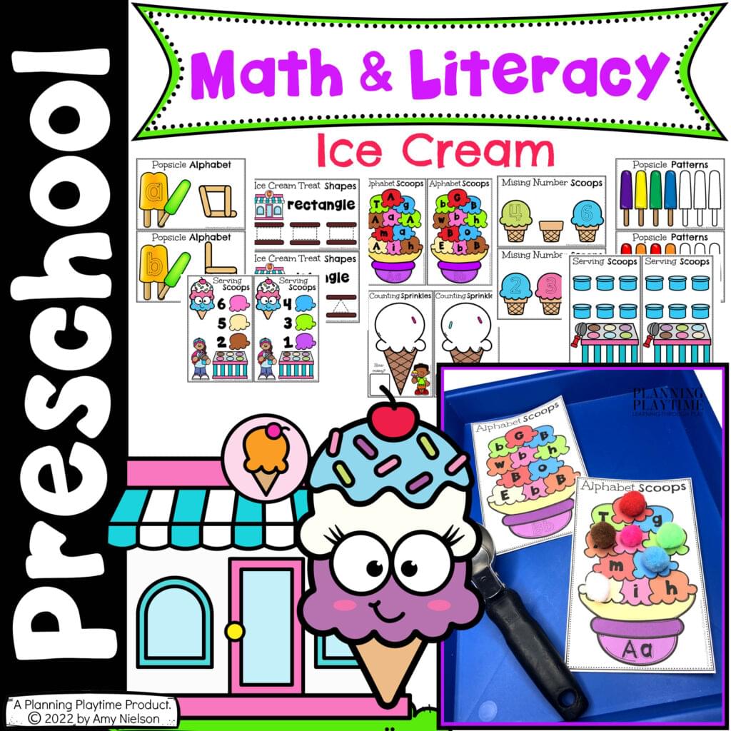 Ice Cream Preschool Activities
