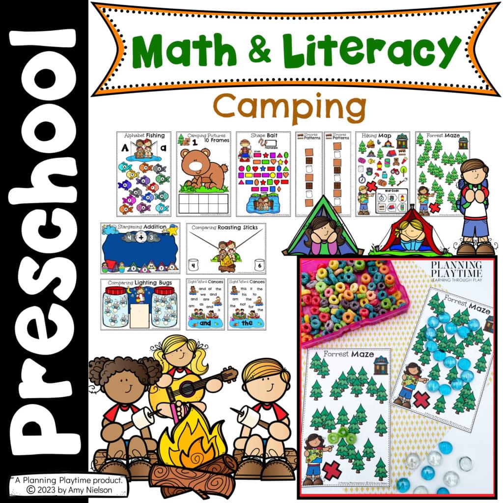 Camping Activities for Preschool - Camping Centers and Activities